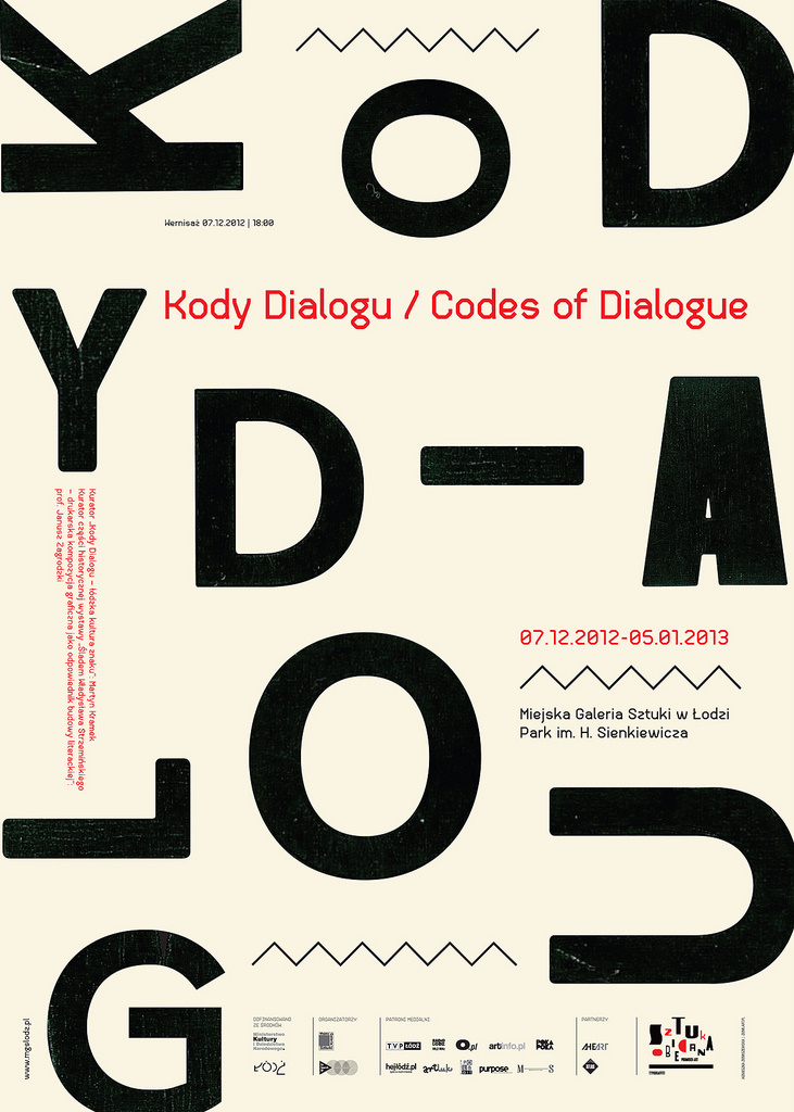 Plakat „Kody Dialogu" (źródło: materiały prasowe)