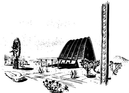 Chandigarh, projekt studialny, Architectural Record 9/1954 (źródło: materiały prasowe organizatora)