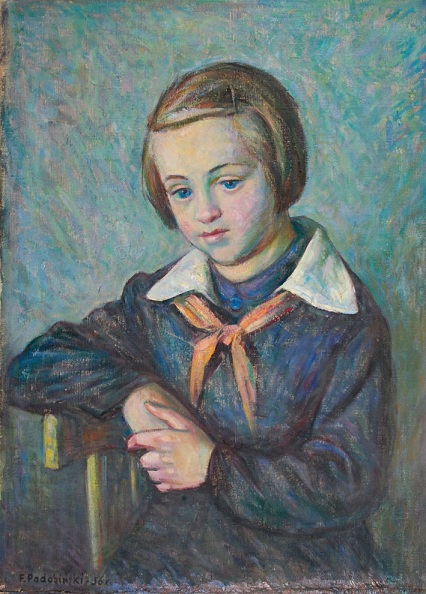Feliksa Podobiński, „Mała pionierka”, 1956 - Aukcja Socrealizmu i pamiątek PRL (źródło: materiały prasowe)