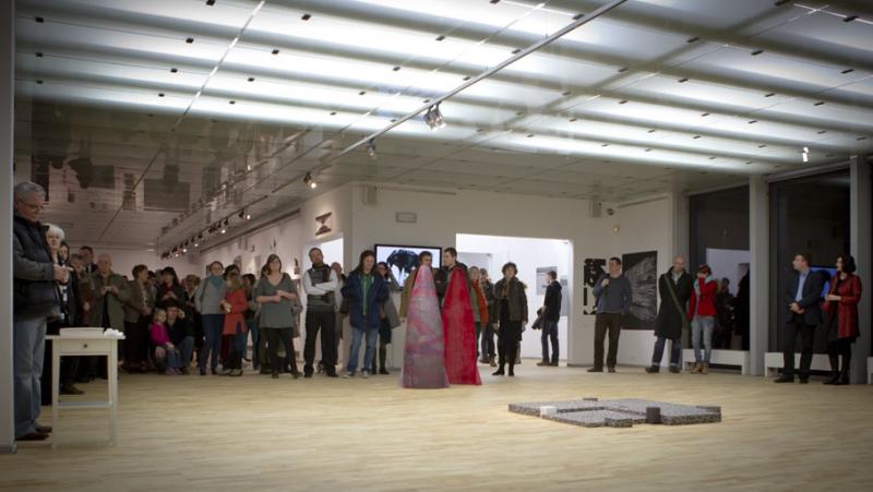 Wernisaż wystawy „Gdzie jest grafika? W poszukiwaniu nowych znaczeń”, Galeria Sztuki Współczesnej w Opolu, 31 stycznia 2013 r. (źródło: materiały prasowe organizatora)
