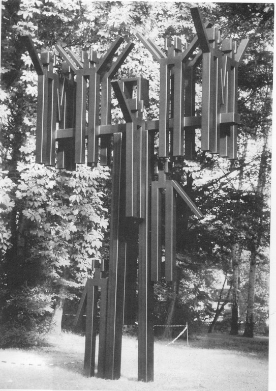 Stefan Papp, „Ludzie”, 1990, rzeźba plenerowa, stal. Park w Bad Oeynhausen, RFN (źródło: dzięki uprzejmości artystów)