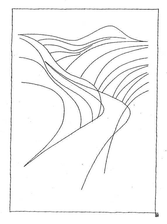 Stefan Papp, z teki „Wiersze dla Niny piórkiem rysowane”, 1988 (źródło: dzięki uprzejmości artystów)