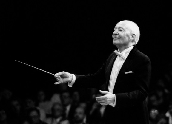 Witold Lutosławski, fot. Juliusz Multarzyński (źródło: IMIT)