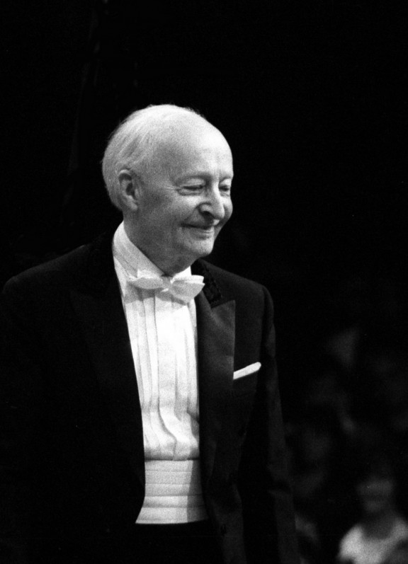 Witold Lutosławski, fot. Juliusz Multarzyński (źródło: IMIT)