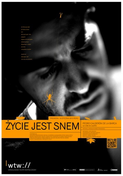 „Życie jest snem” – plakat (źródło: materiał prasowy)