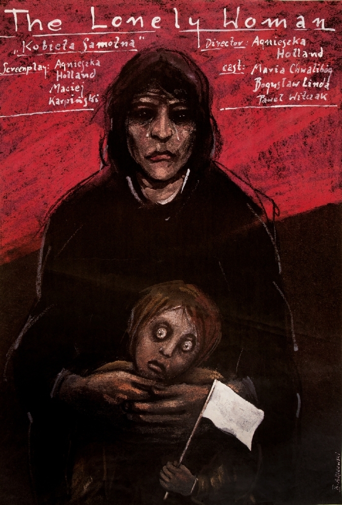 „Samotna kobieta”, reż. Agnieszka Holland - plakat (źródło: materiały prasowe)