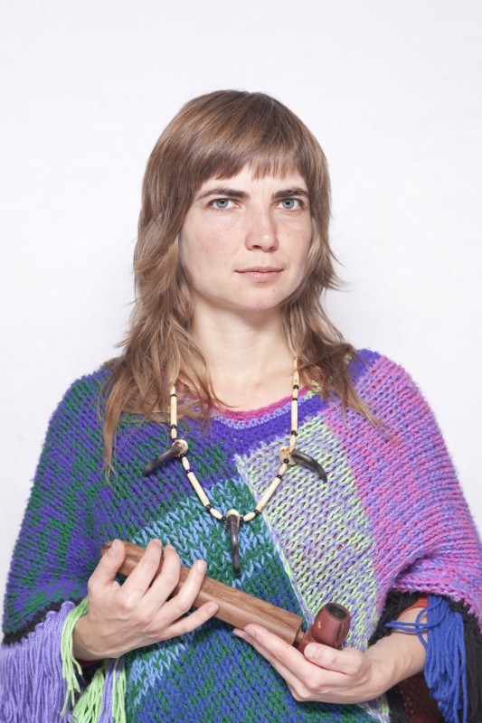 Katarzyna Majak, „Kasia Emilia, jest”, z cyklu „Kobiety Mocy”, dzięki uprzejmości artystki i galerii Porter Contemporary NY