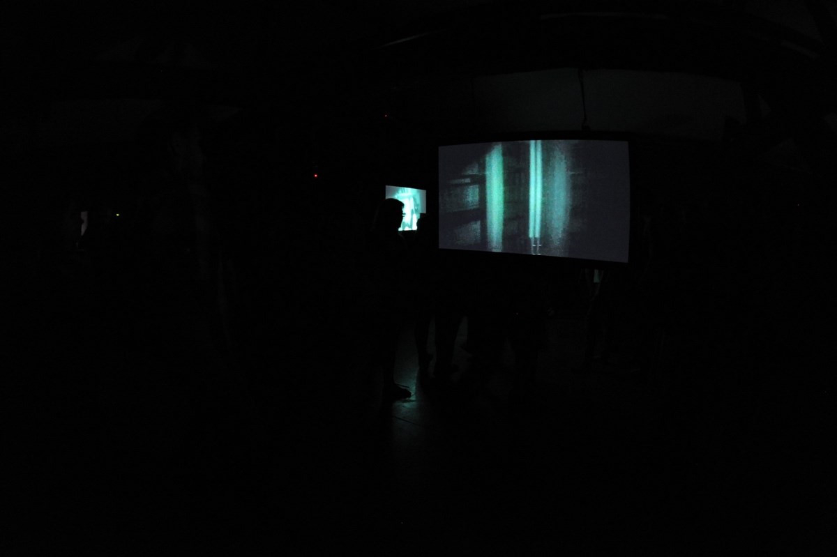Mirosław Bałka, „Nachtgesichten”, Biennale Sztuki Mediów WRO 2013, fot. Małgorzata Kujda (źródło: materiały prasowe organizatora)