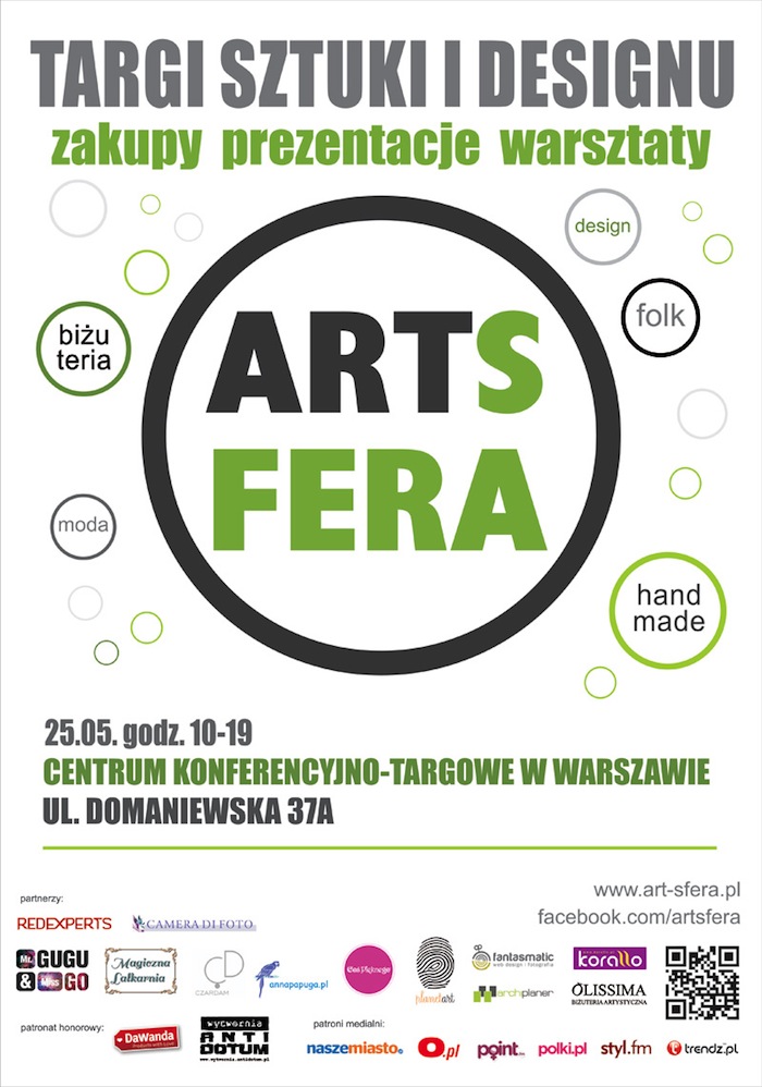 Art Sfera Crafts, plakat (źródło: materiały prasowe organizatora)