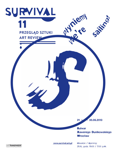 11. Przegląd Sztuki Survival we Wrocławiu, plakat (źródło: materiały prasowe organizatora)
