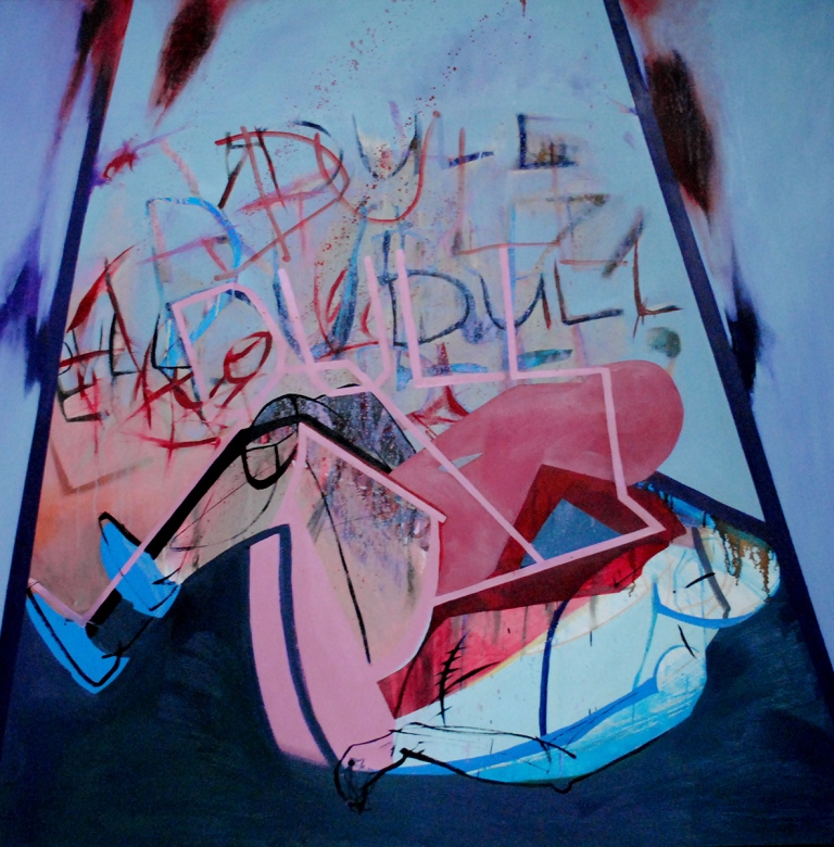Agata Czeremuszkin-Chrut „Dull”, olej na płótnie, 2012, Galeria BWA w Gorzowie Wielkopolskim (źródło: materiały prasowe)