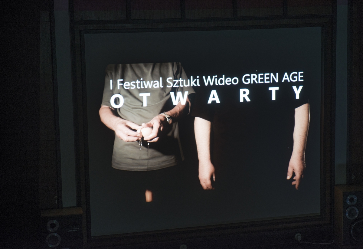 1. Festiwal Sztuki Wideo „Green Age” w Gorzowie Wlkp., otwarcie (źródło: materiały prasowe organizatora)