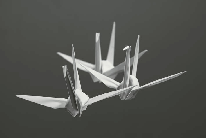 Katarzyna Nowak, „Samo-podobne origami” (źródło: materiały prasowe organizatora)