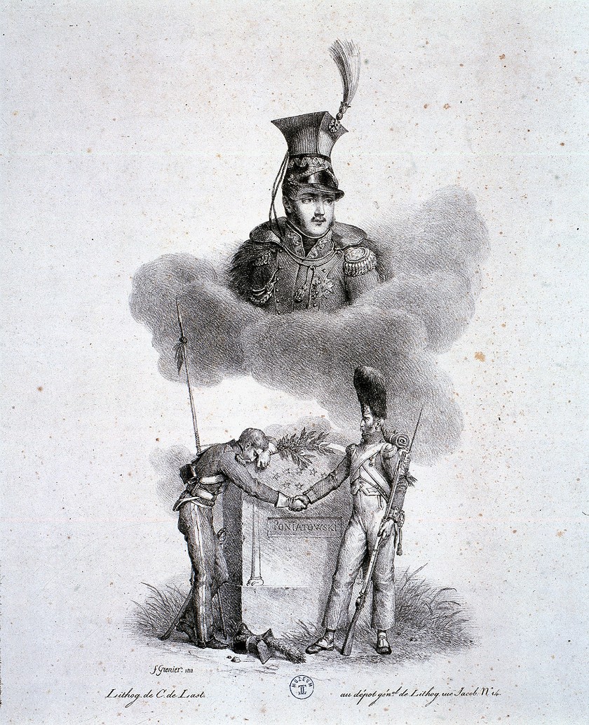 Saillant, Charles Philibert Lasteurie, de (1759-1849), Grenier de Saint, Martin (1793-1867), Paryż; „Józef Poniatowski (1763–1813) – portret alegoryczny”; wł. Fundacja Książąt Czartoryskich (źródło: materiały prasowe)