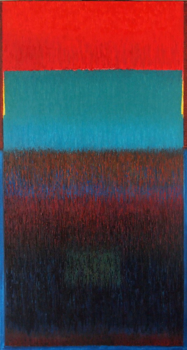 Władysław Podrazik, „Epifania”, 2011, 120x65, olej, płótno (źródło: materiały prasowe ZPAP)