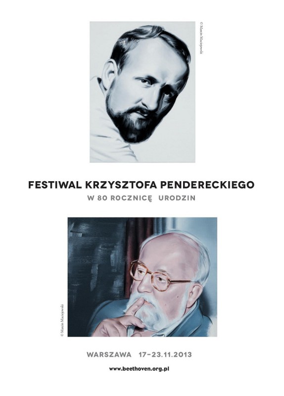 Krzysztof Penderecki (źródło: Archiwum: Stowarzyszenie im. Ludwiga van Beethovena)