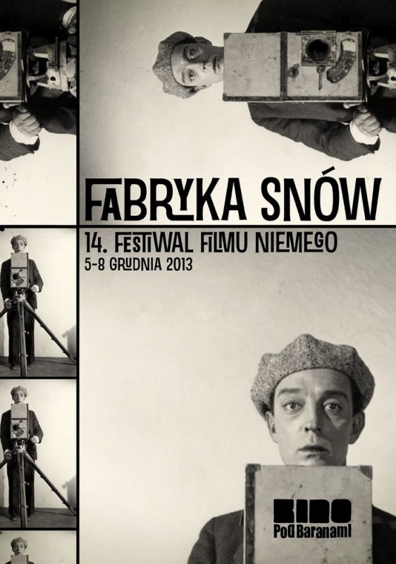Plakat 14. Festiwalu Filmu Niemego, proj. Łukasz Lawrenz (źródło: materiały prasowe organizatora)