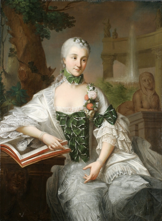 Marceli Bacciarelli, „Portret Izabeli Branickiej”, ok. 1757 (źródło: materiały prasowe organizatora)