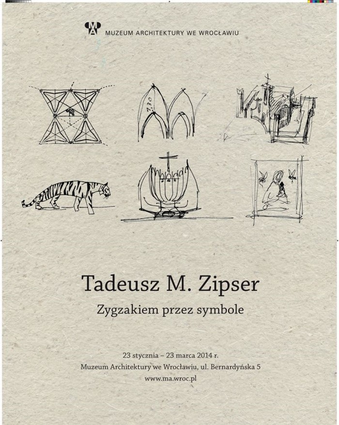 Tadeusz M. Zipser. Zygzakiem przez symbole (źródło: materiały prasowe organizatora)