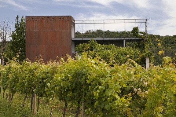 Winery Brič, Słowenia, 2002 r., proj. Boris Podrecca, Marko Lavrenčič (źródło: materiały prasowe organizatora)