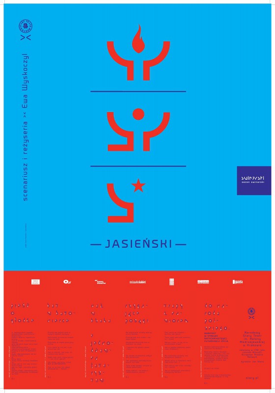 „Jasieński", plakat - Joanna Howańska (źródło: mat. prasowe)