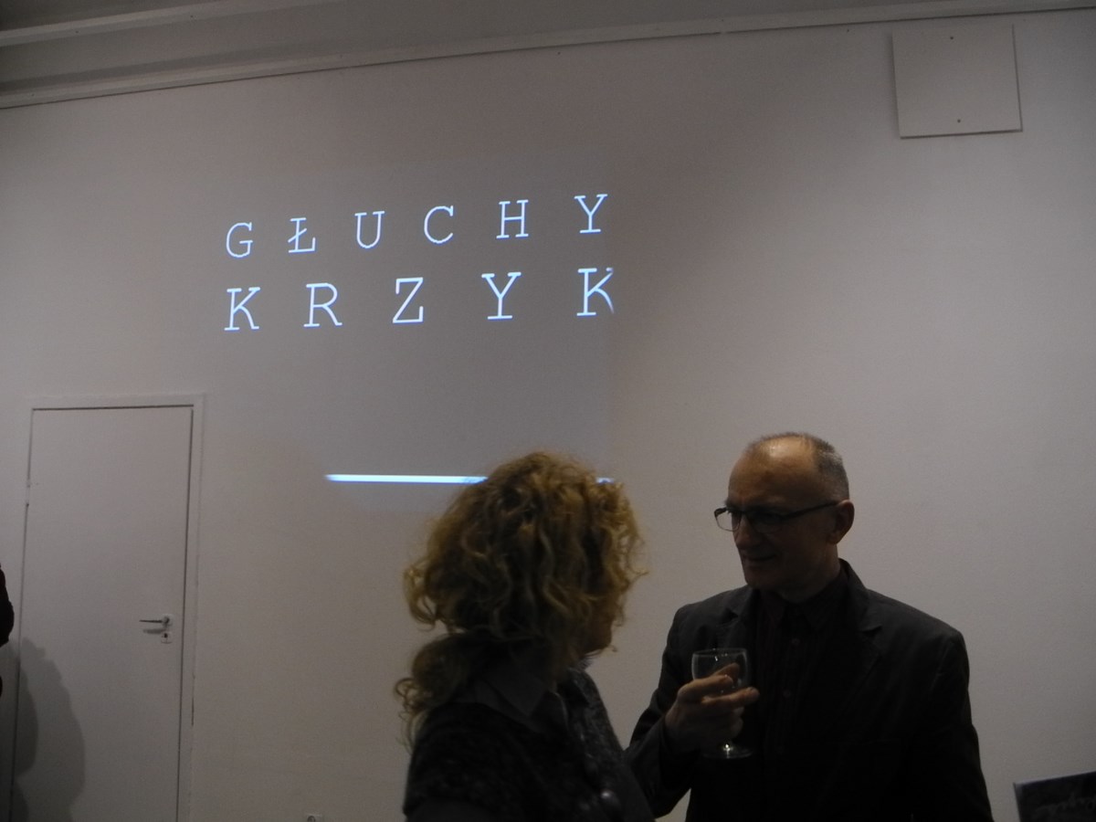 Wernisaż wystawy Kacpra Piskorowskiego pt. „Głuchy Krzyk”, Galeria Sztuki w Legnicy (źródło: materiały prasowe organizatora)