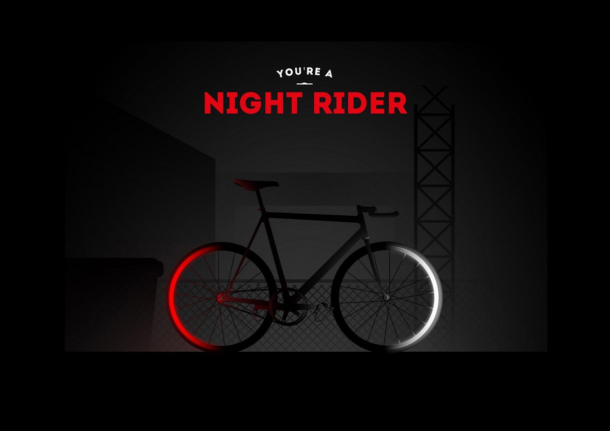 Thomas Pomarelle Romain Bourdieux, „Night Rider”, z serii „Cyclemon”, 2013 (źródło: materiały prasowe organizatora)