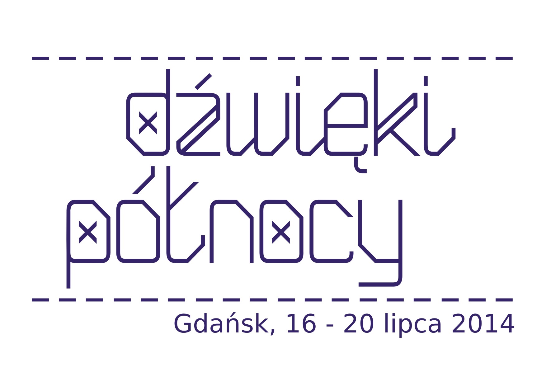 32. Festiwal „Dźwięki Północy", logo (źródło: materiały prasowe organizatora)