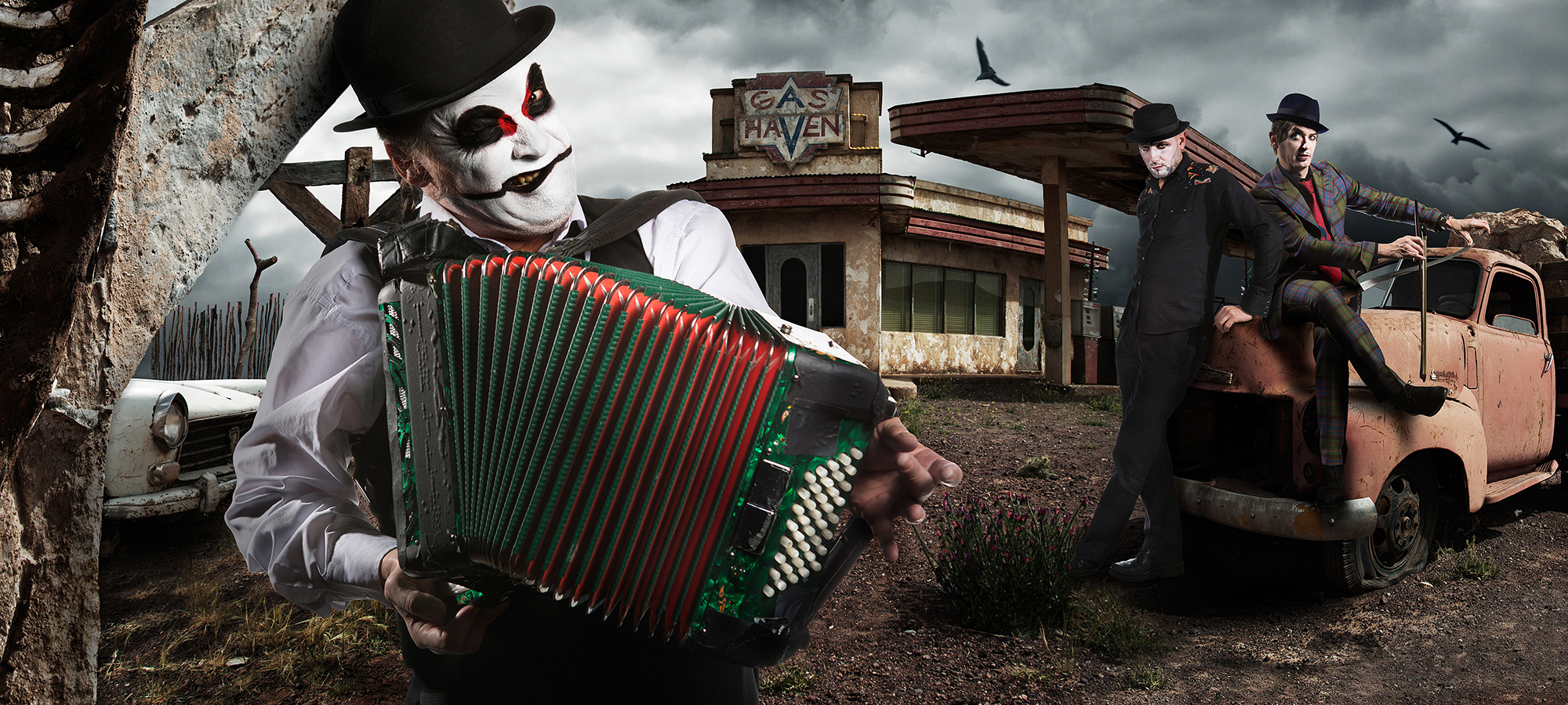 The Tiger Lillies, fot. Rene Huemer (źródło: materiały prasowe organizatora)