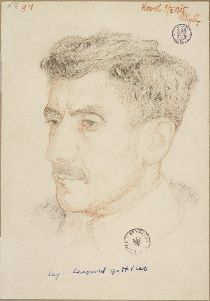 Edward Rydz-Śmigły „Portret Leopolda Gottlieba”, Polska 1915 (źródło: materiały prasowe)