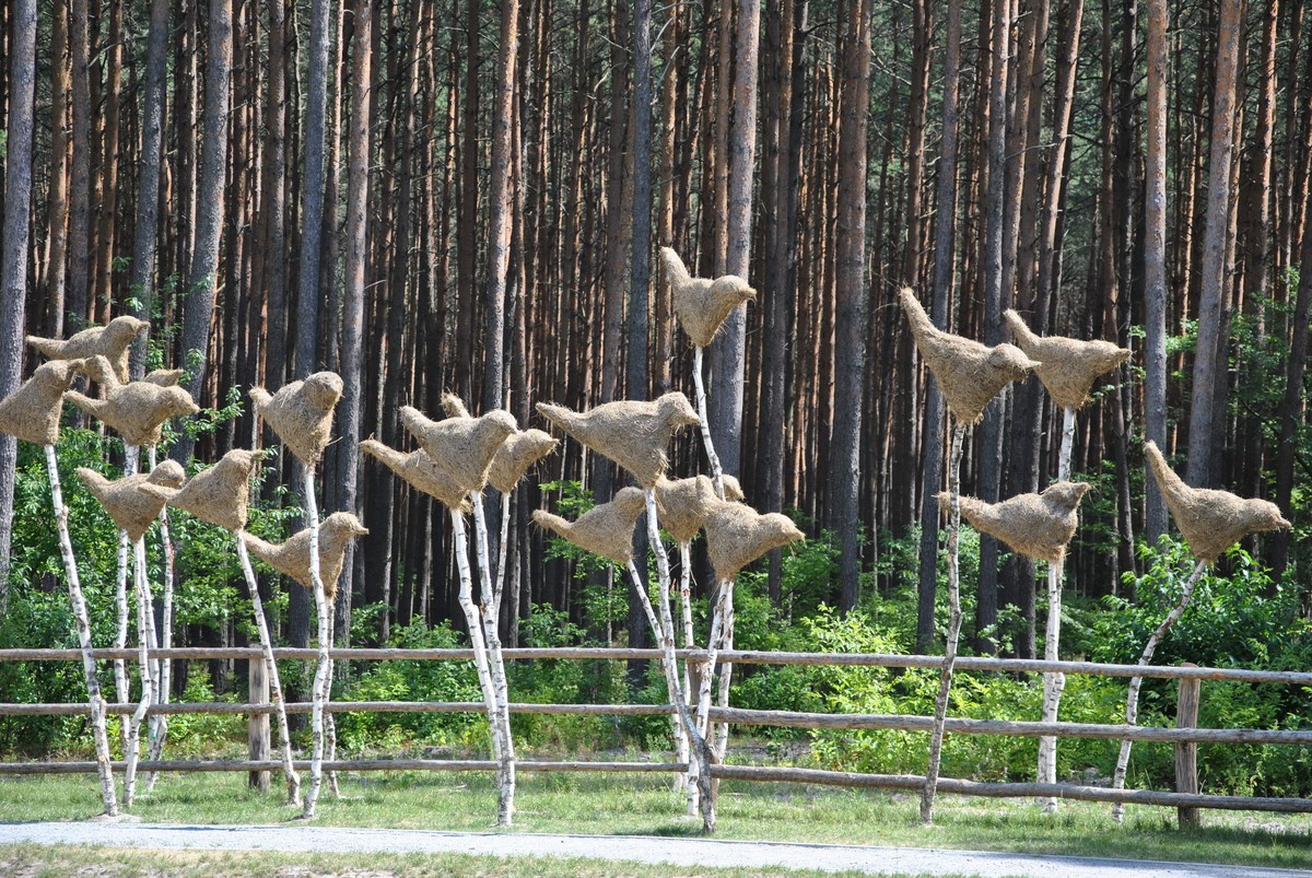 Iveta Heinacka i Laura Bistrakova, „Cisza”, 3. Landart Festiwal (źródło: materiały prasowe organizatora)