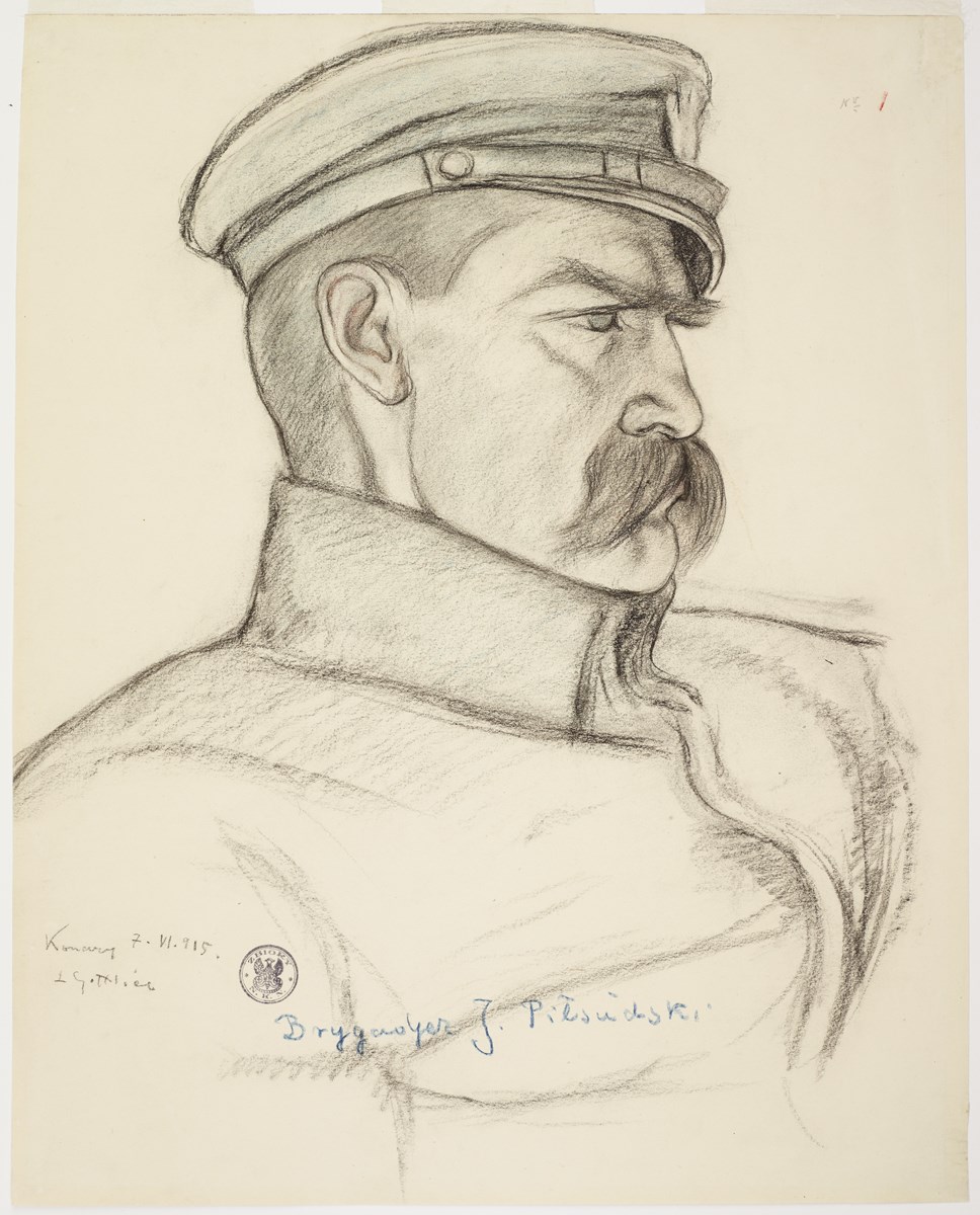Leopold Gottlieb „Brygadier Józef Piłsudski”, Konary 1915 (źródło: materiały prasowe)
