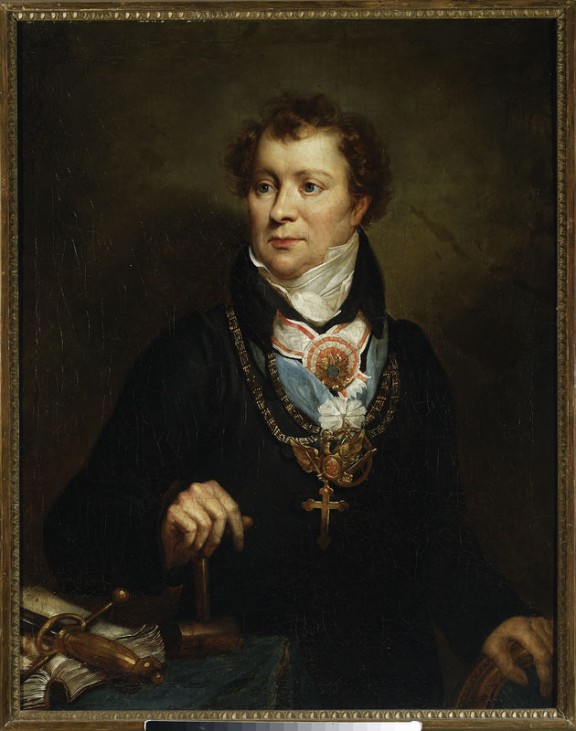 Antoni Brodowski, „Portret Ludwika Osińskiego“ (wolnomularski), ok.1820, olej, płótno, nr inw. MP 4230 MNW (źródło: materiały prasowe organizatora)