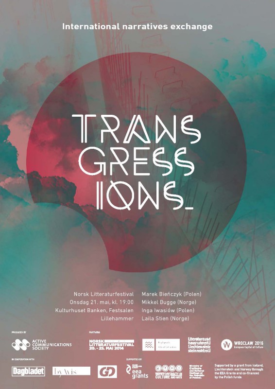 10. Międzynarodowy Festiwal Opowiadania, „Transgresje” – plakat (źródło: materiały prasowe)