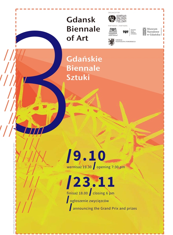 Gdańskie Biennale Sztuki 2014, zaproszenie (źródło: materiały prasowe organizatora)