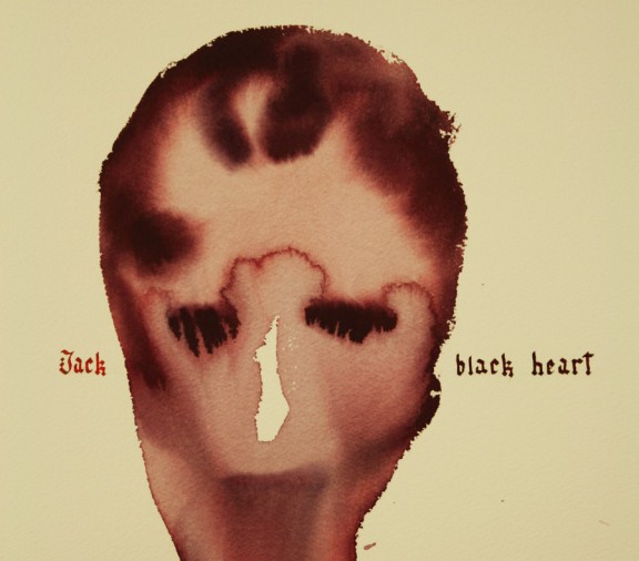 Maciej Olekszy, „Jack black heart”, atrament na papierze, 30x40 cm, 2013 (źródło: materiały prasowe organizatora)