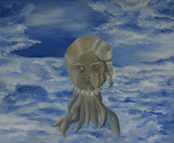 Małgorzata Wielek-Mandrela, „Nad chmurami”, 50x60 cm, 2013 (źródło: materiały prasowe organizatora)