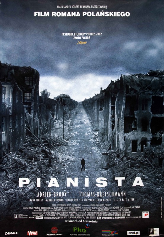 „Pianista”, plakat (źródło: materiały prasowe)