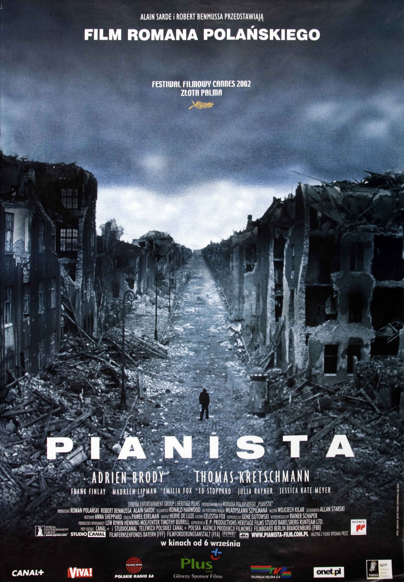 „Pianista”, plakat (źródło: materiały prasowe)