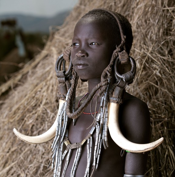 Fotografia autorstwa Arkadiusza Podniesińskiego, wystawa „Afrykańskie portrety” (źródło: materiały prasowe organizatora)