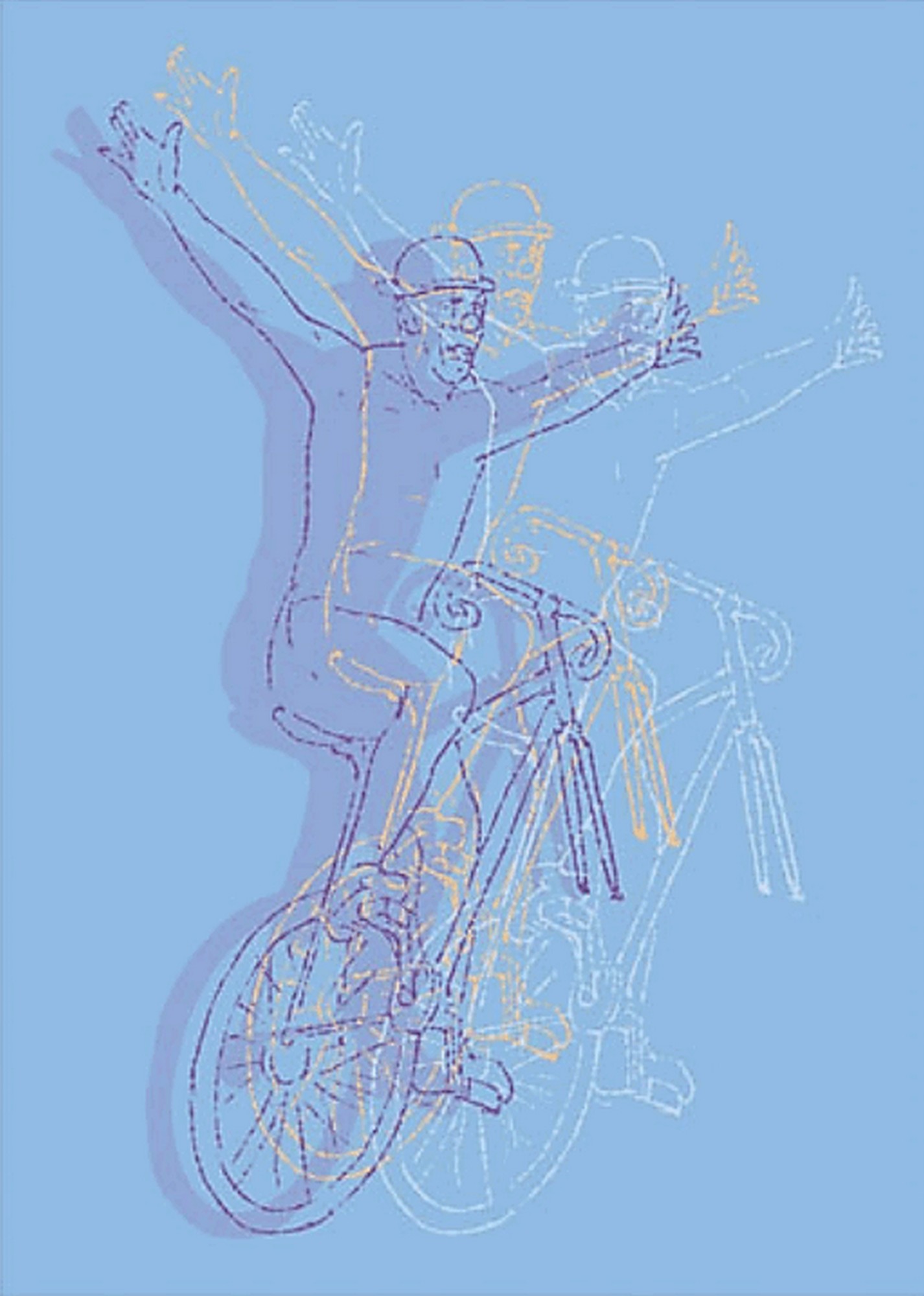 Andrzej Pągowski, „CYRK Rower”, 2012, 42/30 cm (źródło: materiały prasowe)