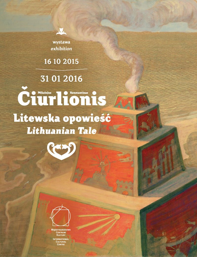 „Mikalojus Konstantinas Čiurlionis. Litewska opowieść” – plakat (źródło: materiały prasowe)