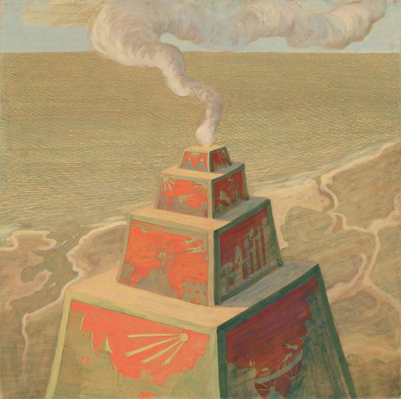 M.K. Čiurlionis, „Ołtarz ofiarny”, 1909, zbiory Narodowego Muzeum Sztuki M.K. Čiurlionisa w Kownie (źródło: materiały prasowe)