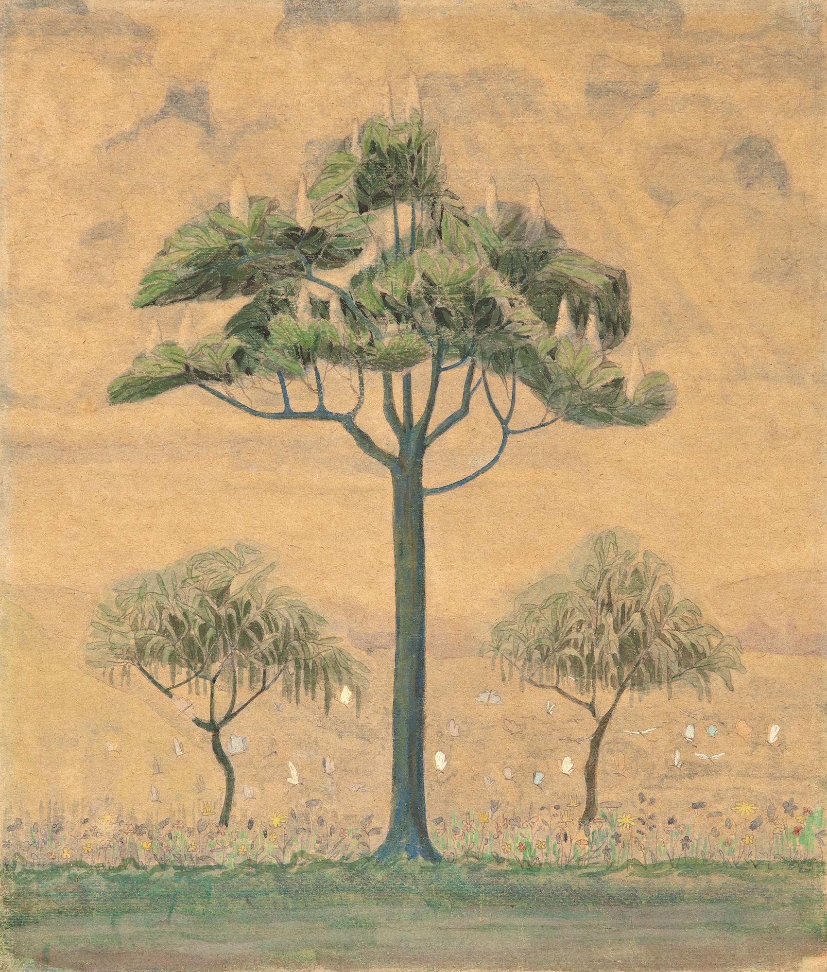 M.K. Čiurlionis, „Wiosna”,1907, zbiory Narodowego Muzeum Sztuki M.K. Čiurlionisa w Kownie (źródło: materiały prasowe)