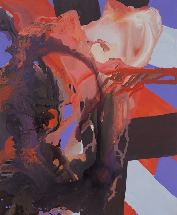Jarosław Fliciński, „Everything is here and now what?”, 2012, 192 x 157,5 cm, akryl na płótnie; Esteval (źródło: materiały prasowe)