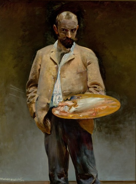 Jacek Malczewski (1854–1929), „Portret własny z paletą”, po 1892, Muzeum Narodowe w Warszawie (źródło: materiały prasowe)