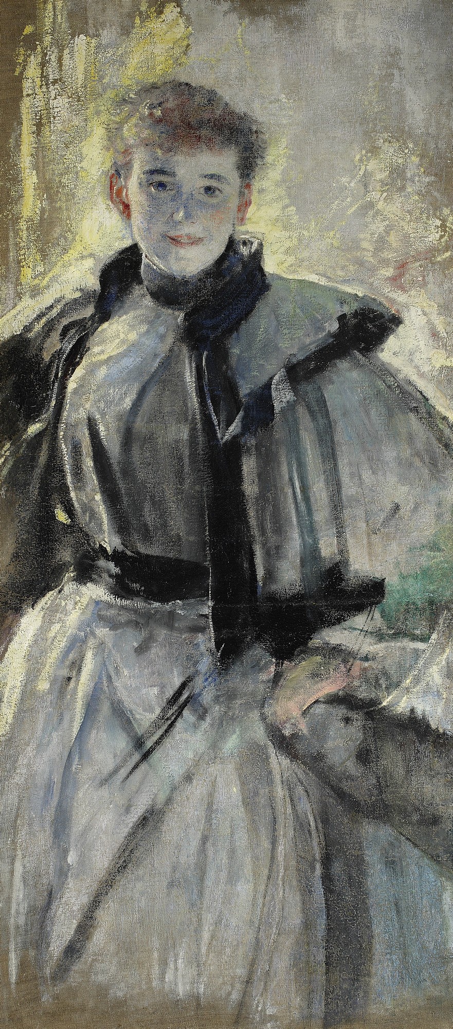 Leon Wyczółkowski (1852–1936), „Portret Wandy Kossuth”, po 1892, Muzeum Narodowe w Warszawie (źródło: materiały prasowe)