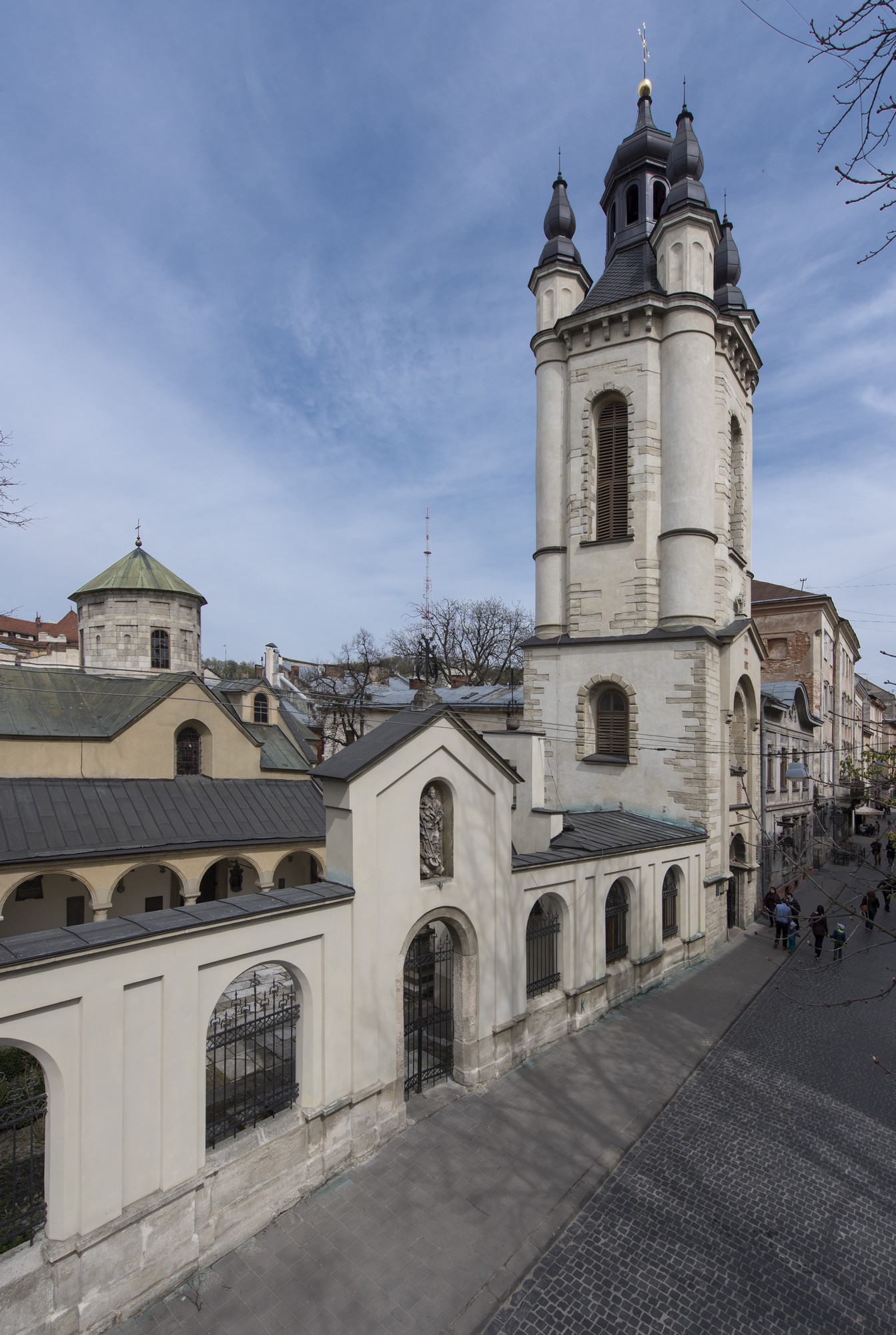 Wieża-dzwonnica przy katedrze ormiańskiej we Lwowie, fot. Paweł Mazur (źródło: materiały prasowe)