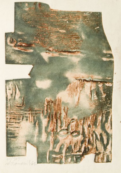 Vladimir Boudnik, „Grafika aktywna”, 1961, własność prywatna (źródło: materiały prasowe organizatora)