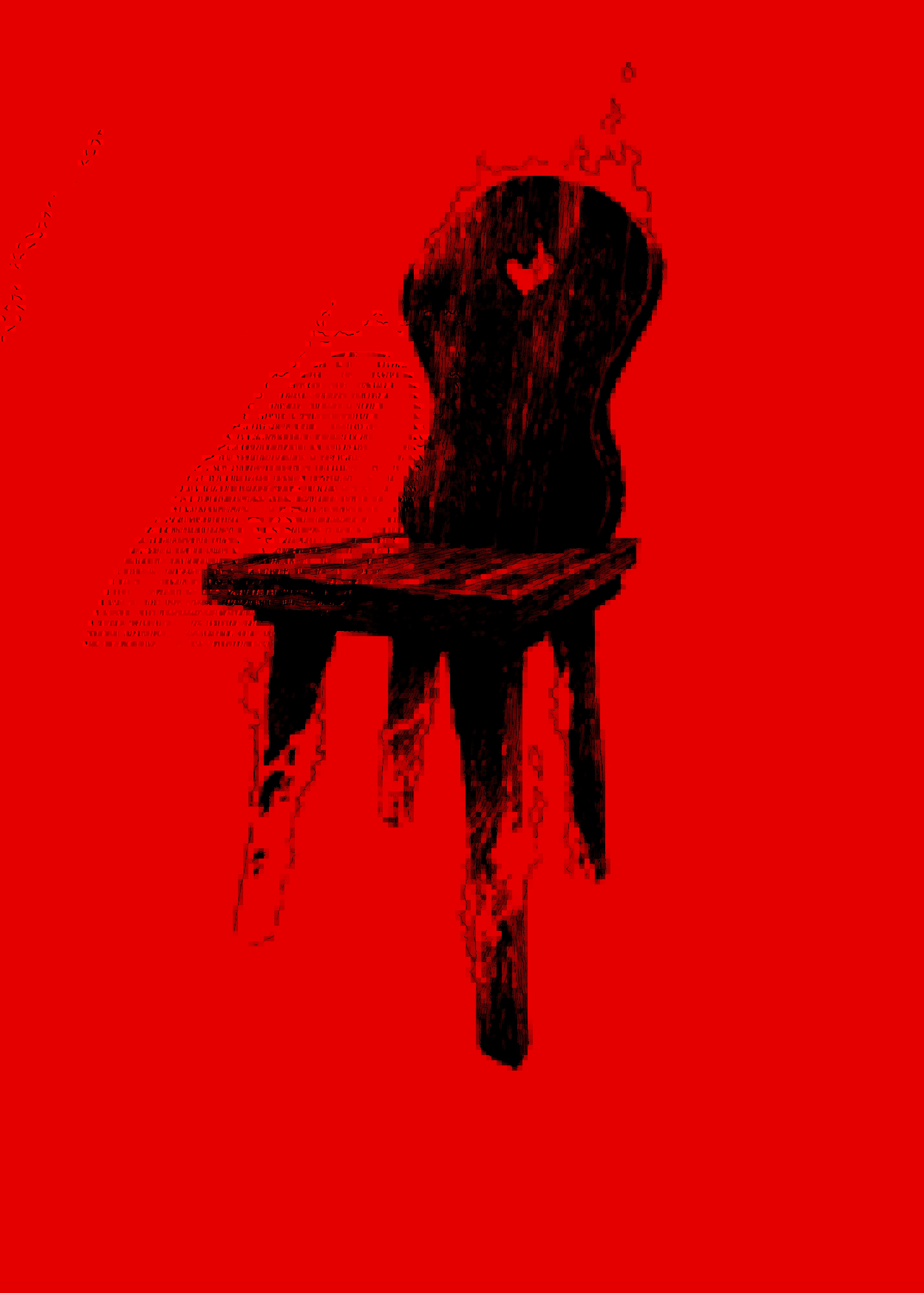 Krzysztof Gawronkiewicz, „Krzesło w piekle” – plakat (źródło: materiały prasowe organizatora)